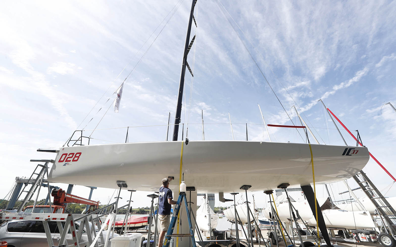 Sailboat prep